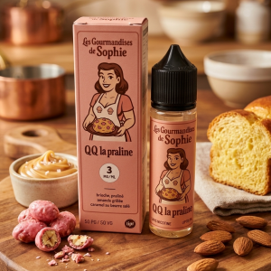 QQ La Praline-les gourmandises de Sophie-50ml